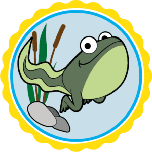 Stars Swimming School Progress Chart - Level 2 Badge - Toby the Tadpole@4x