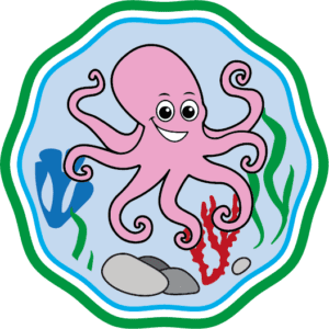 Stars Swimming School Progress Chart - Level 4 Badge - Olly the Octopus@4x