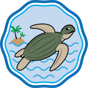Stars Swimming School Progress Chart - Level 5 Badge - Tilly the Turtle@4x
